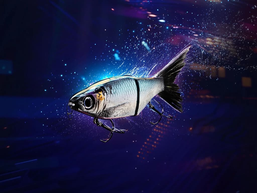 KGB Swimbaits Chad Shad Glide Bait - Image 3