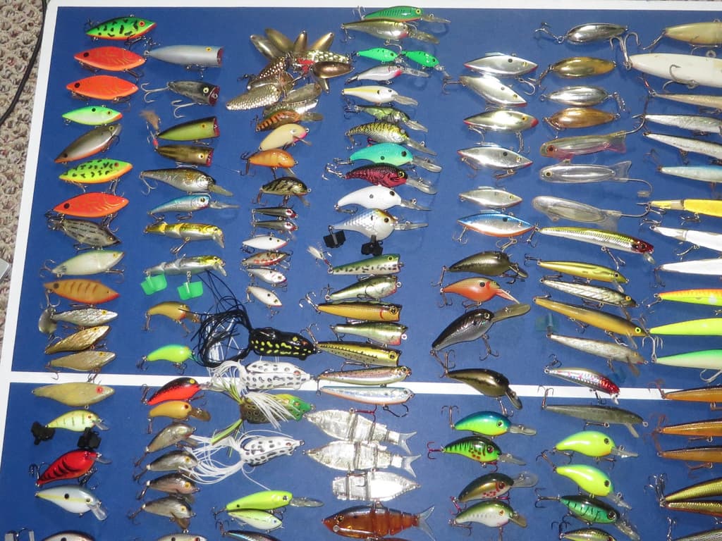 Huge Lot over 250 Lures Cordell Manns Rapala Rebel Strike King Lewis Creek Berkl - Image 3