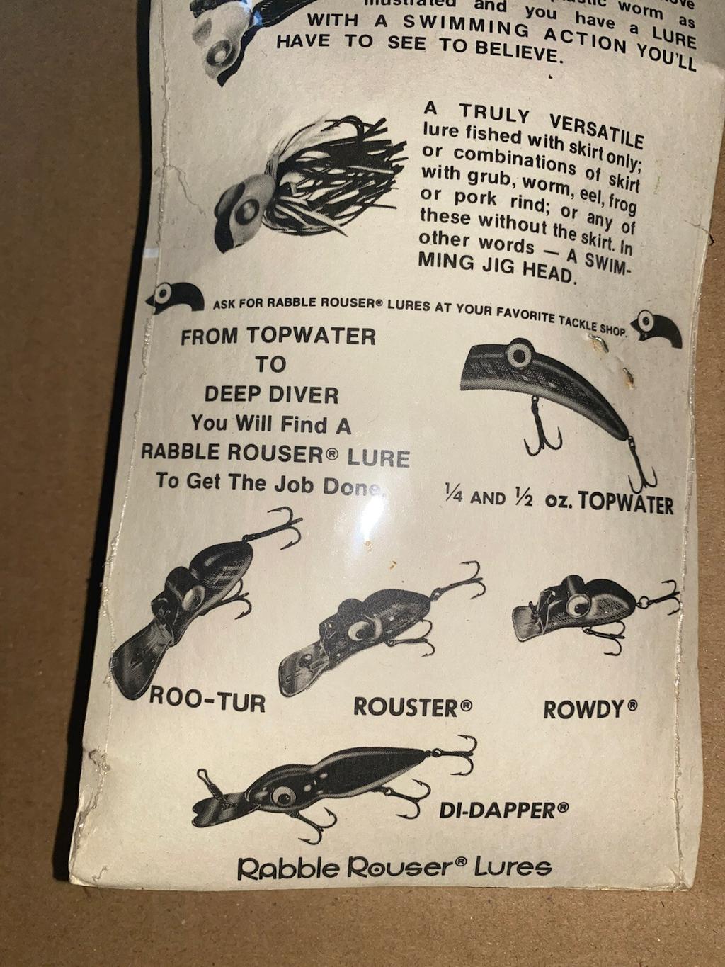 SUPER TUFF FIND!!UNKNOWN FISHING FUN 🤩RABBLE ROUSER SPINNERBAIT  🎣 LURE - Image 5