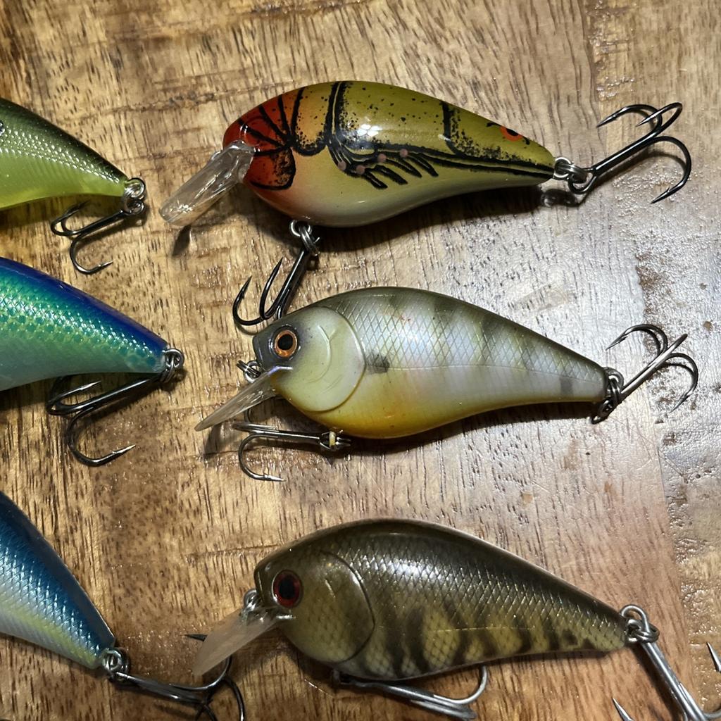 Lot Of 18 Squarebill Crankbaits Xcite Strike King Ark Unbranded No Combined Ship - Image 9