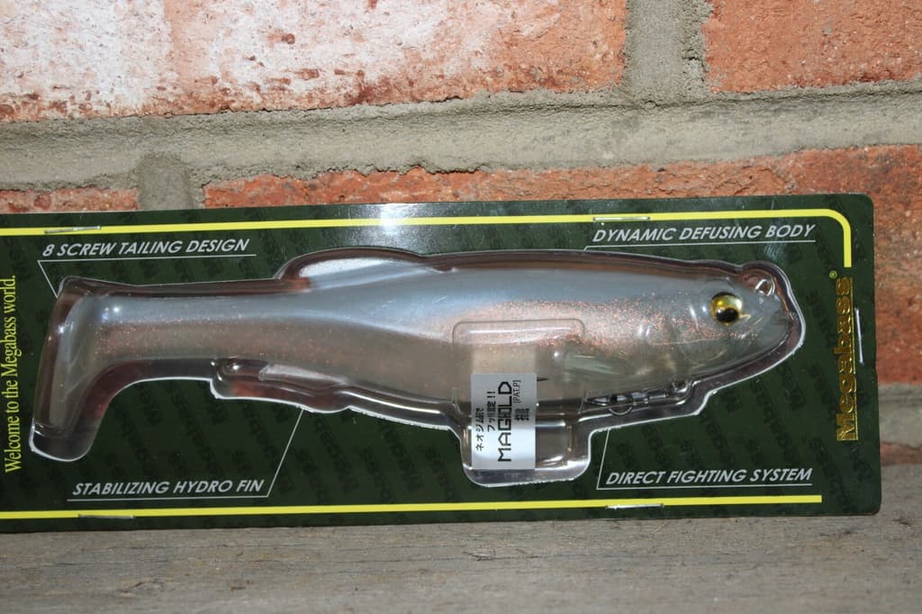 Megabass MagDraft 6" Swimbait Fishing Lure 6" 1-1/4oz (White Back Shad) NIP - Image 2