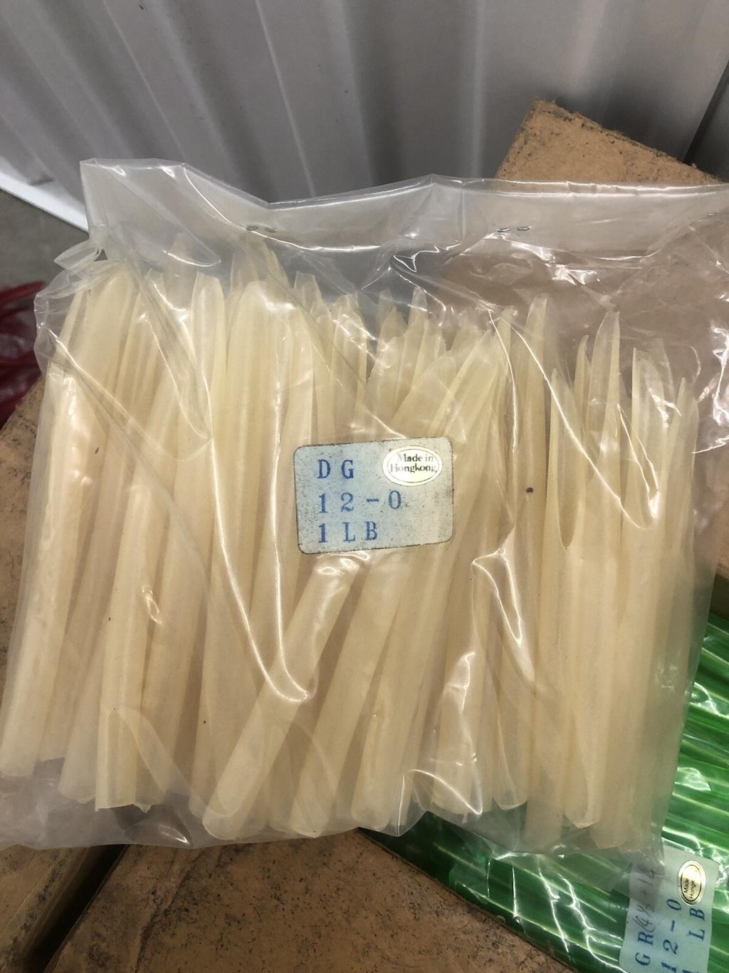 75pc Lot Surge Tube 12/0 Day Glow Trolling Lure Surgical Tubing Umbrella Rig 1lb - Image 4