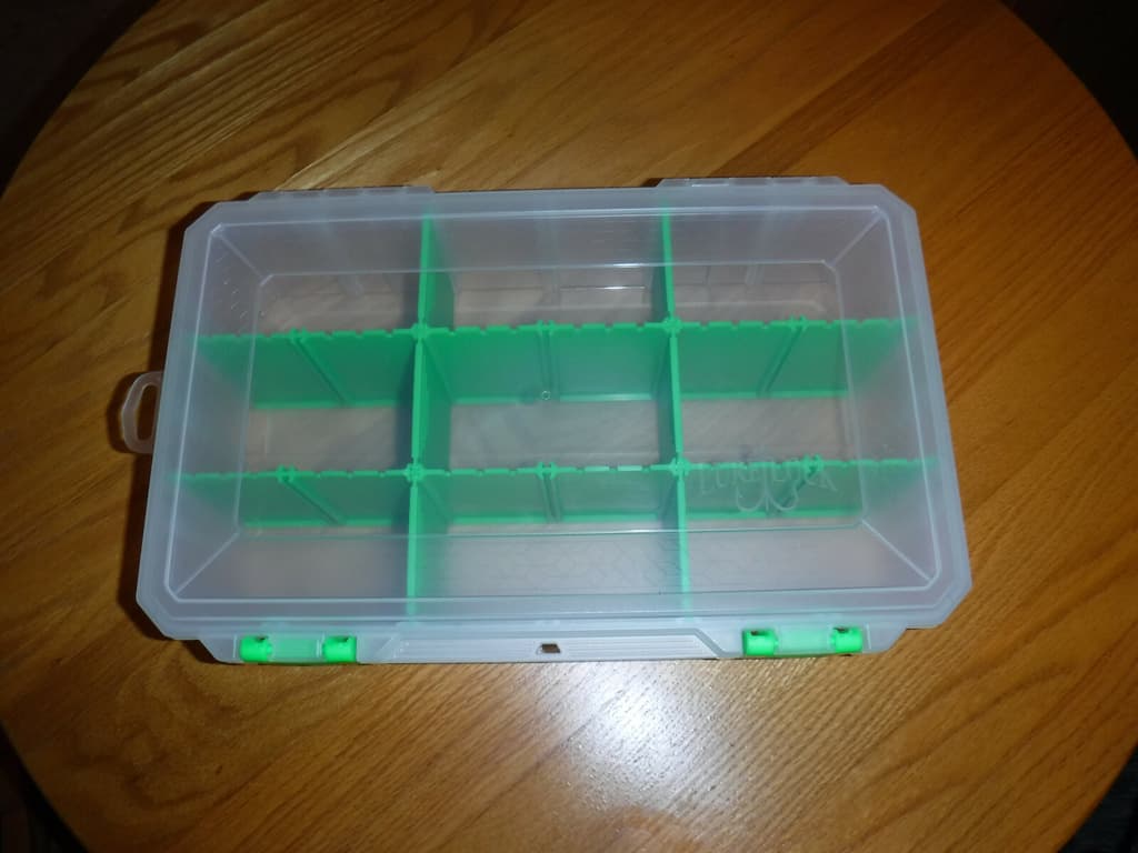 LURE LOCK TACKLE BOX FULL STRIKE KING KVD RAGETAIL ZOOM YUM BERKLEY HAVOC CRAW - Image 2