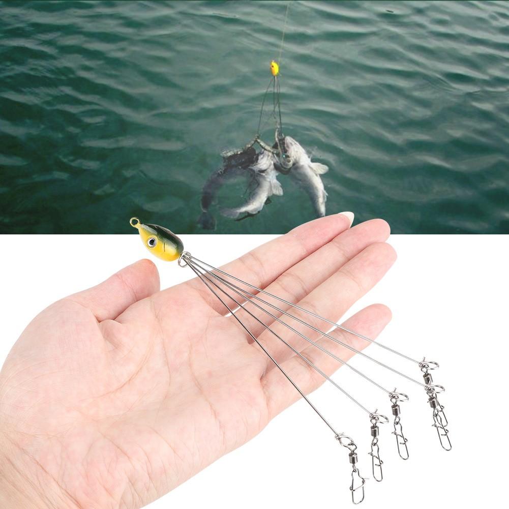 5 Pack Alabama Umbrella Rig Fishing Lures Freshwater Tackle Accessory VPHF - Image 3