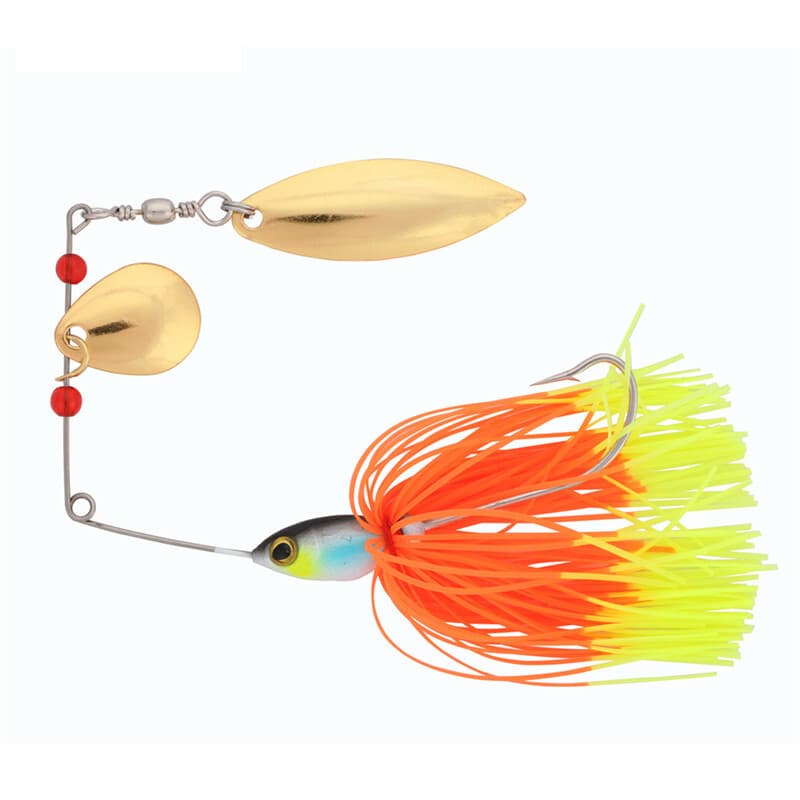 4pcs/lot Spinnerbaits Fishing Lures Buzzbait Blade Skirts Lead Head Bait Hook - Image 4