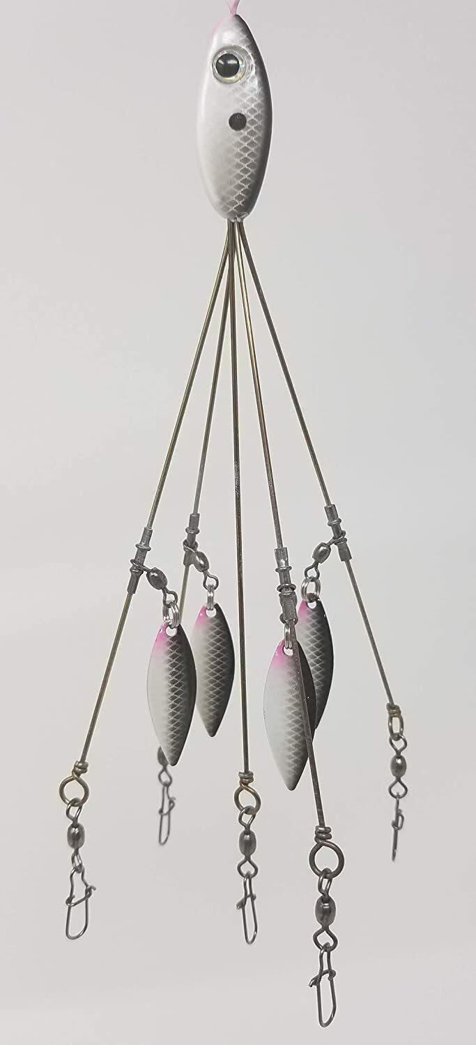 (2) The Alabama Rig Original Andy Poss A-Rig Tennessee Shad Brand New In Pack - Image 2