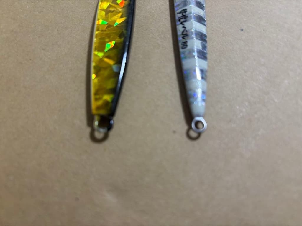 Fierce Pitch Level Hirajigura 2-Piece Set, 80g Saltwater Jigs, Used - Image 3