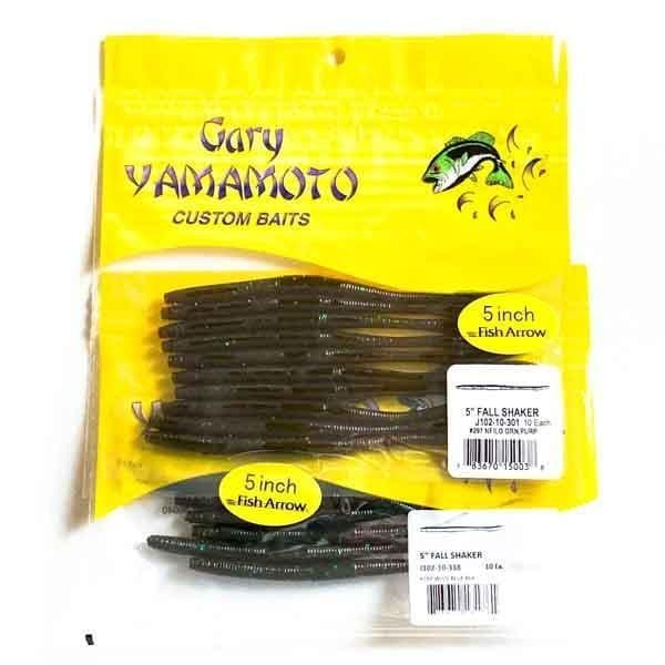 Gary Yamamoto Fall Shaker 5 inch Fish Arrow 2 pieces GB - Image 1