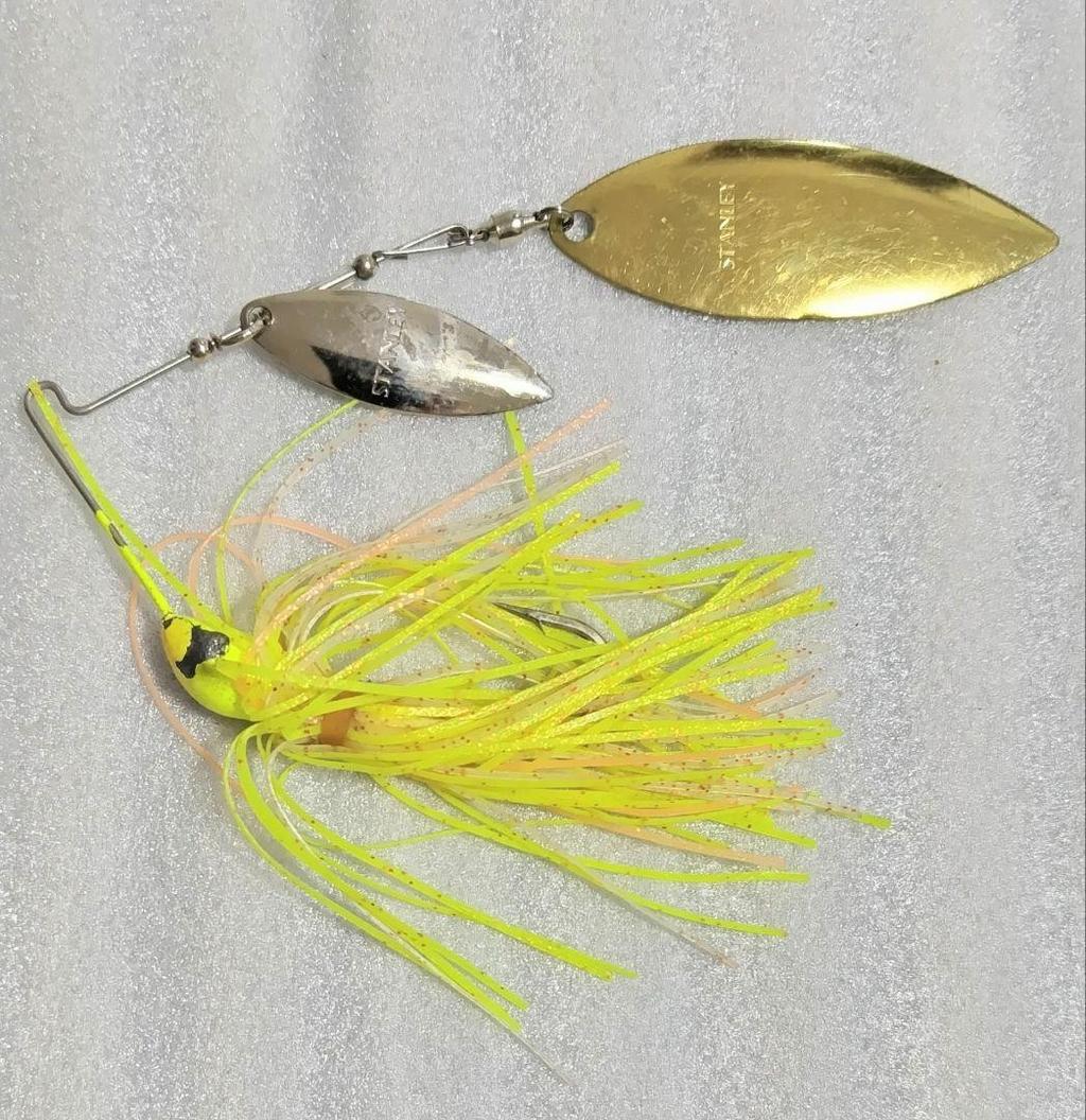 Stanley Vibra Shaft 1/2OZ Spinnerbait Double Willow ⑤ - Image 4