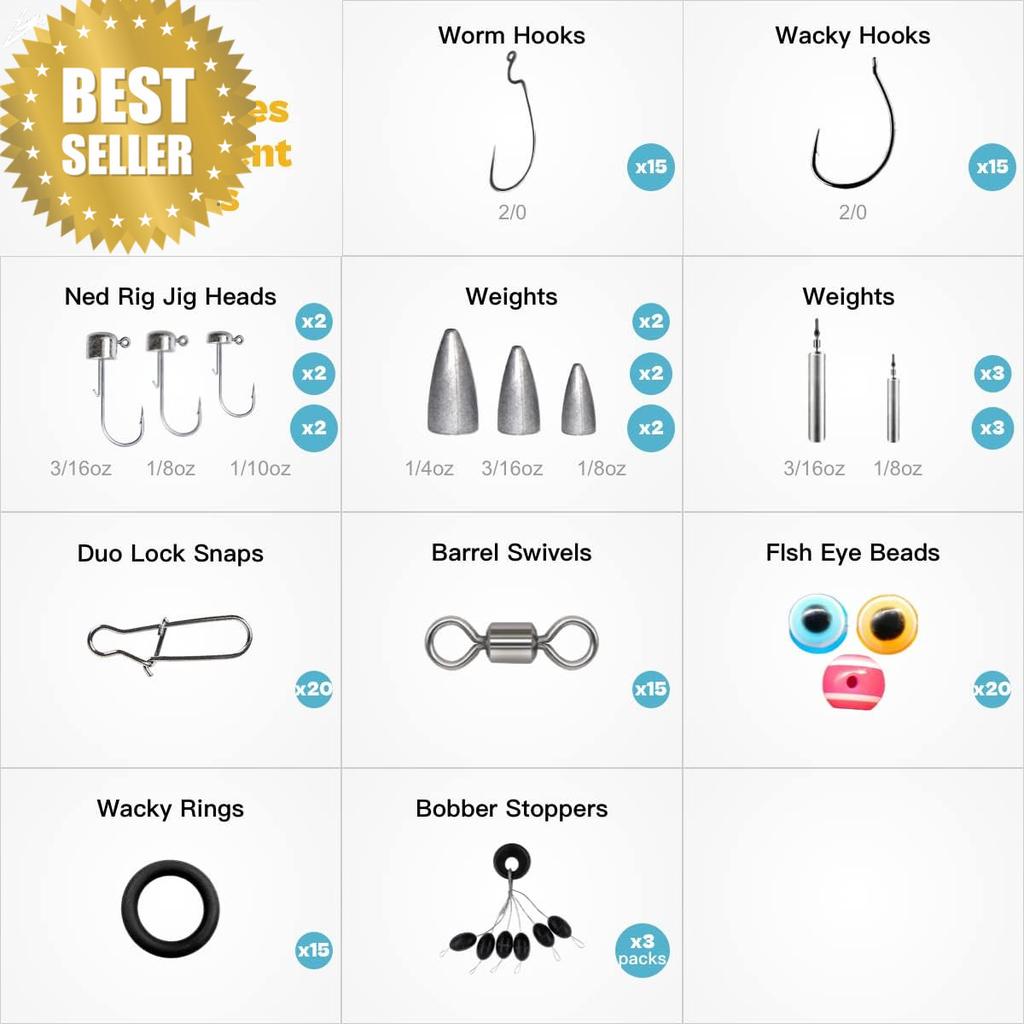 Bass Fishing Lures Kit Swimbait Plopper Chatterbait Crankbait Soft Baits Box - Image 7