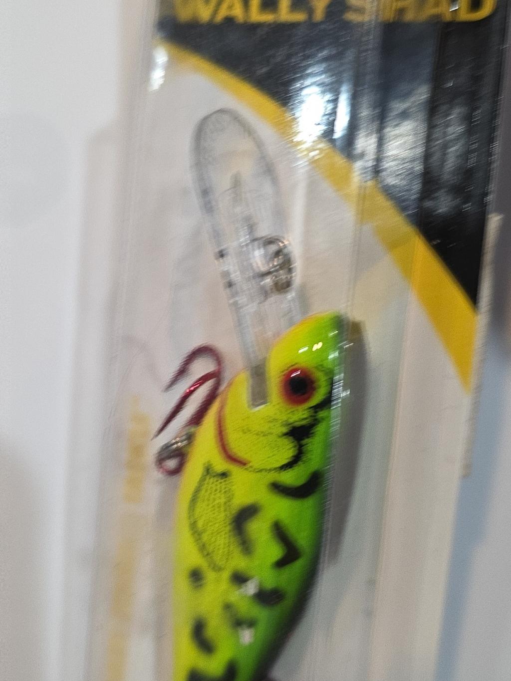 Lot of 3- Lindy Wally Shad 2.5" Blu, Firetiger, Silver Blk 1/3oz Bass Crankbait  - Image 12