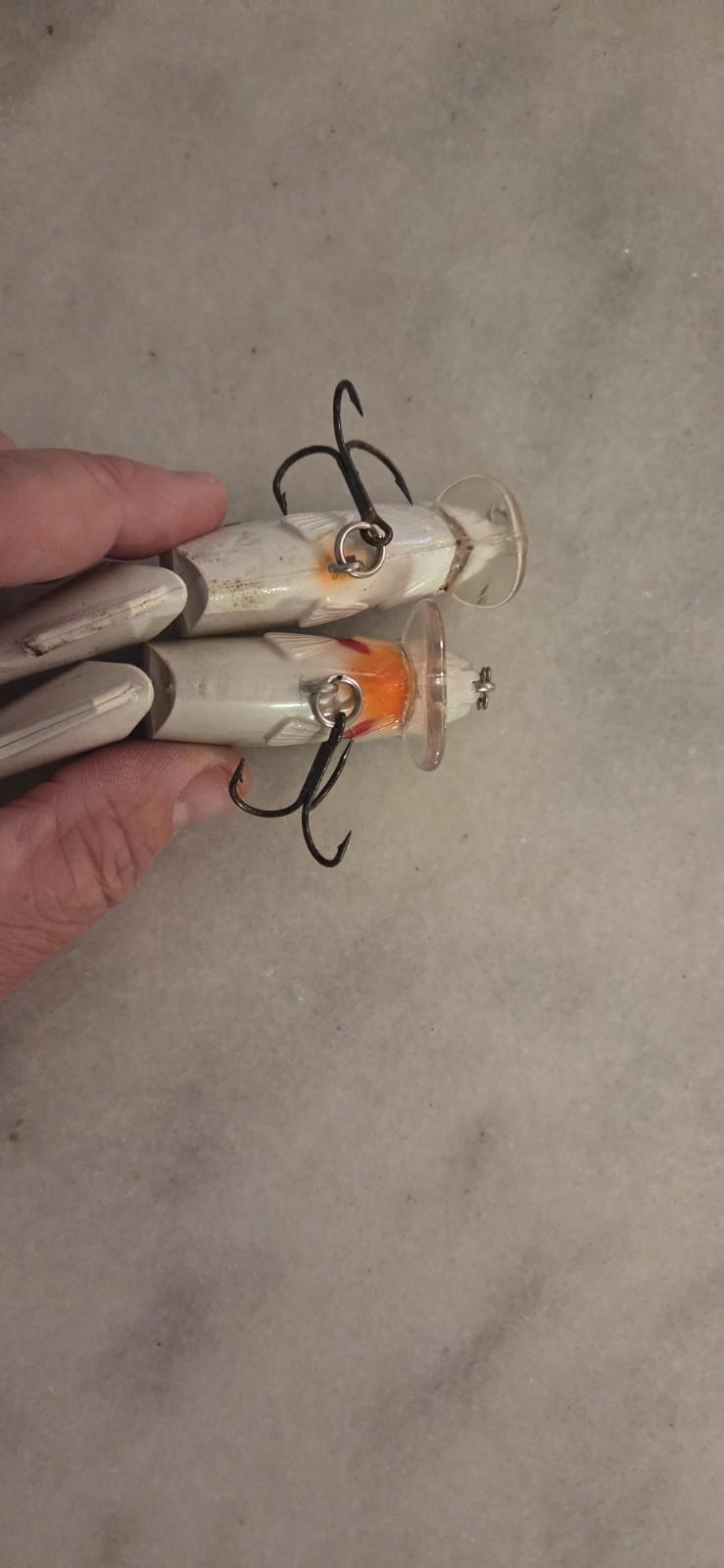 Lot Of (2) Strike King Wake Shad King Shad 4" Swim Bait Wake Bait Jointed Bass - Image 6