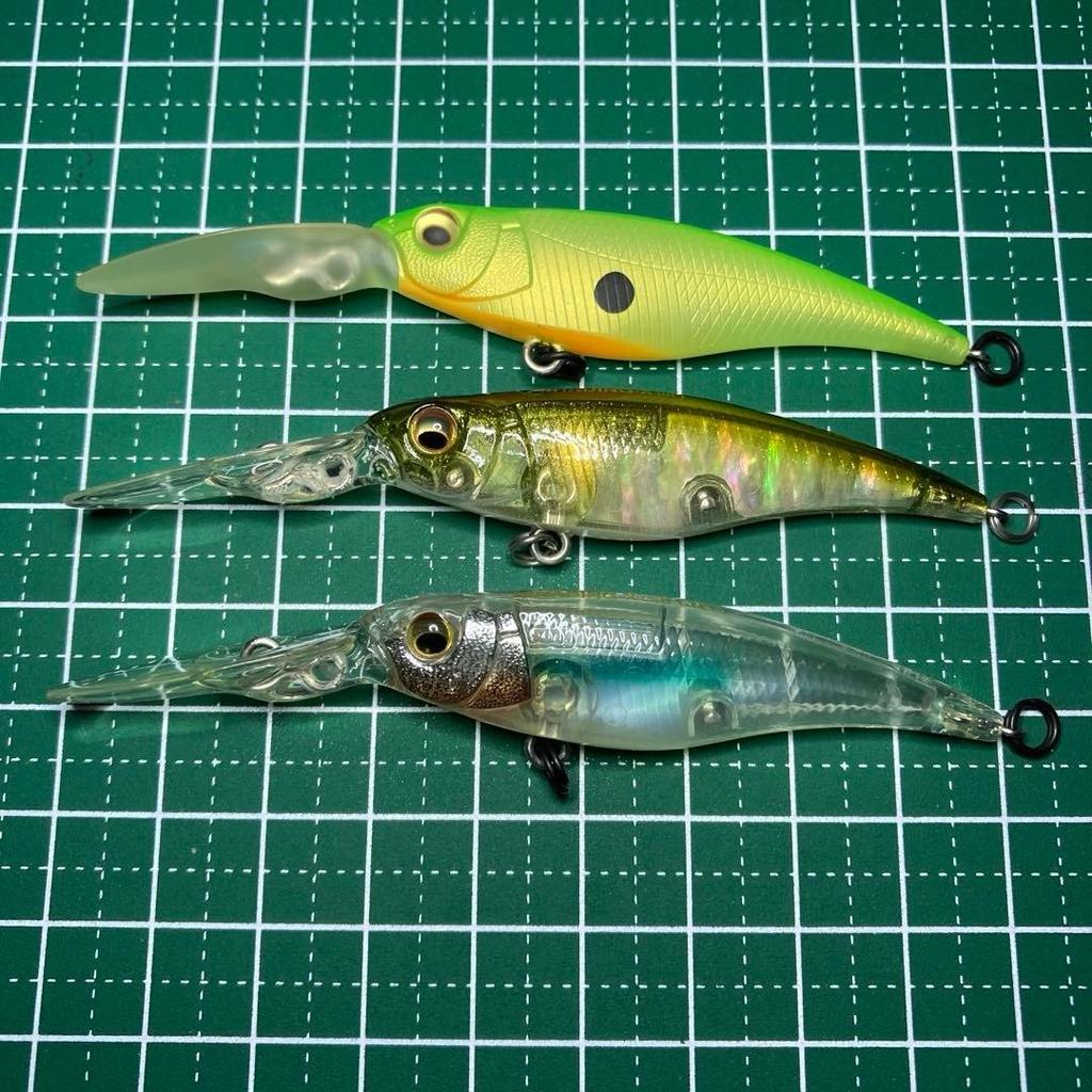 Megabass Shading X Silent Shad Lure Set 3pcs Hard Baits Fishing Accessories - Image 3