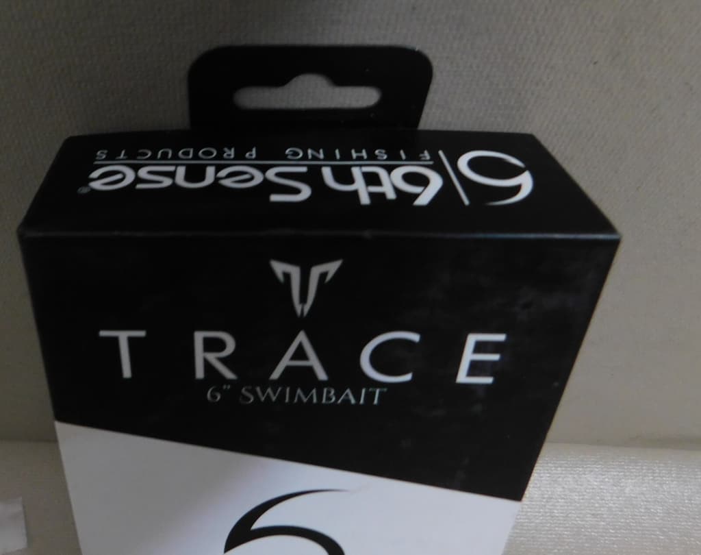 6TH SENSE TRACE 6"   1.65 oz.  SWIMBAIT  SLOW SINKING CAJUN GILL  New In Box - Image 6