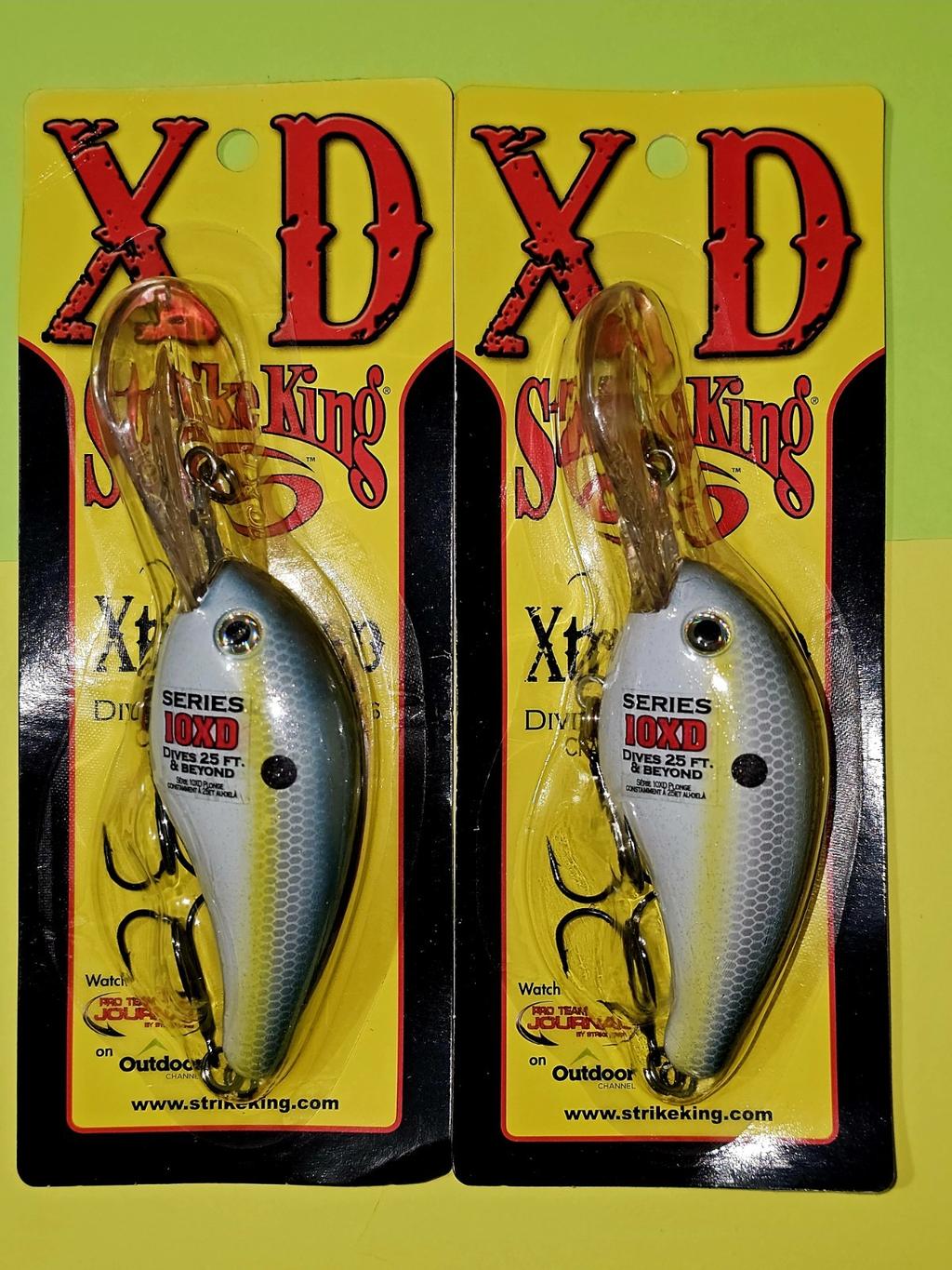 Strike King 10XD. 6 Inch.  25 Foot Depth.  Sexy Shad Color. A-B21 - Image 1
