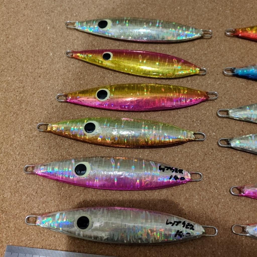 C-11797 Marine Bait Reppu Kai Others 17-piece set Metal Jig Blue-backed fish - Image 3