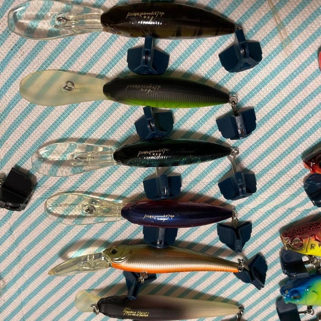 Bass Fishing Lure Set Hard Bait Collection 80pcs Used/NEW Price Reduced - Image 11