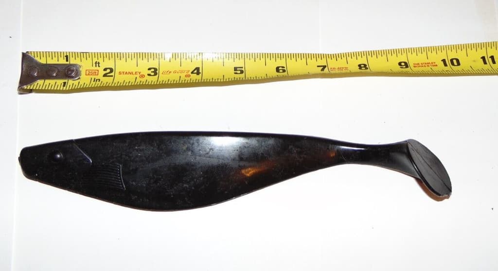 6 Lures Shad Paddle Tail Swimbait 9" Lot Bag Pack Umbrella Bait Rig Fishing Lure - Image 1