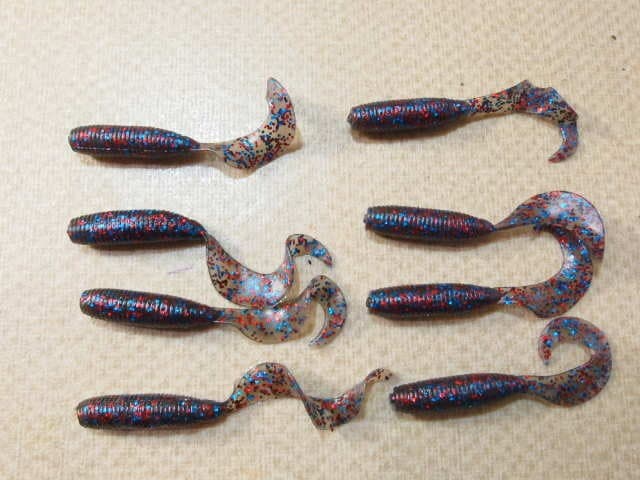 Gary Yamamoto 4 Inch Glove 8 Pieces 35883 - Image 1