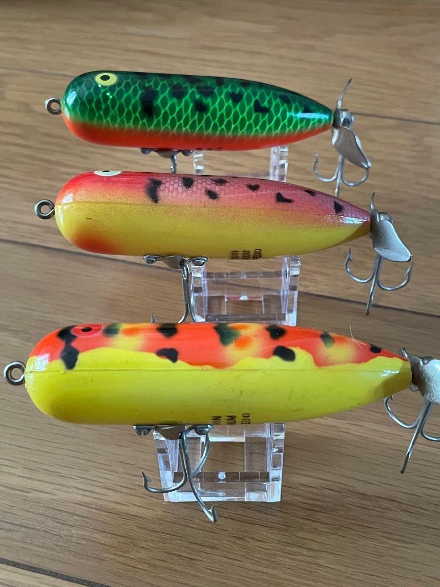 Heddon Balsa 50 and other topwater lures and Owner Trout #3000 Tackle Box Set - Image 19