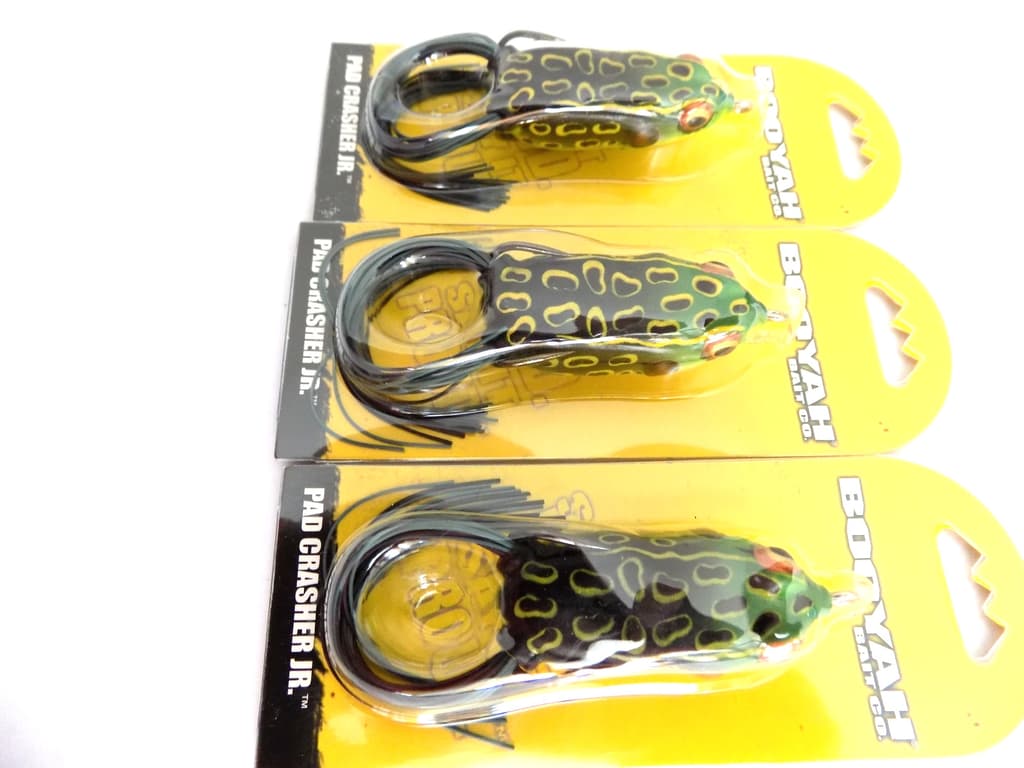 BOOYAH PAD CRASHER JR. - BULL FROG - 3 LURES - 635i - Image 2