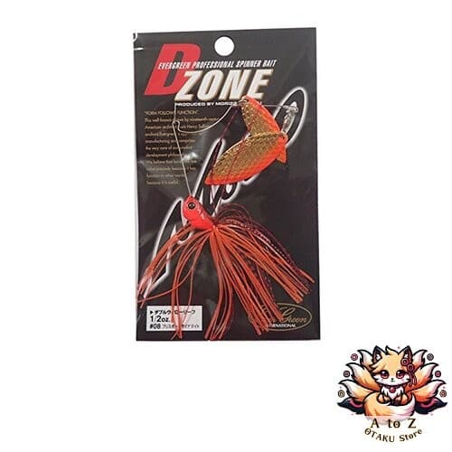 NEW Evergreen D-Zone Double Willow Leaf Spinnerbait 1/2oz Pre-Spawn Dynamite #08 - Image 1