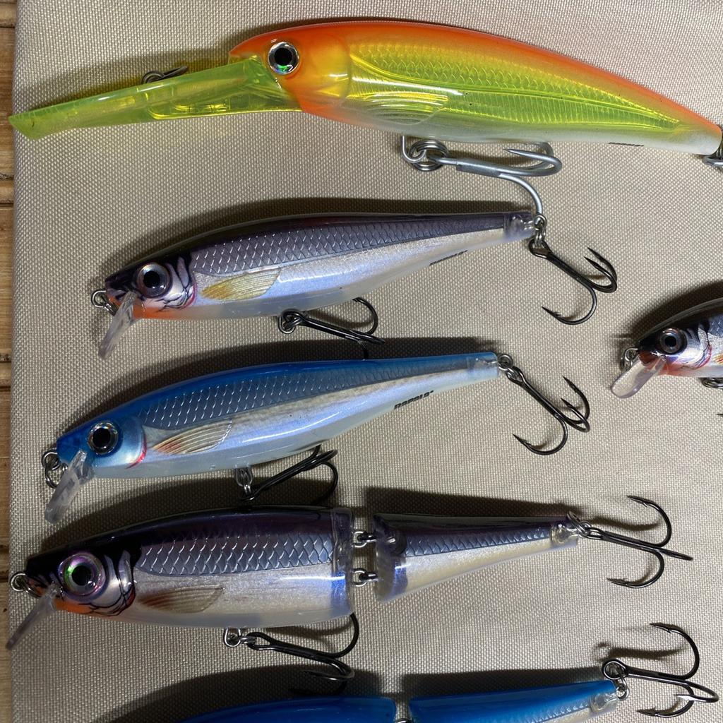 Giant Bundle of 55 Rapala X-Rap Jerkbaits - Top water Awesome Colors and Sizes! - Image 2