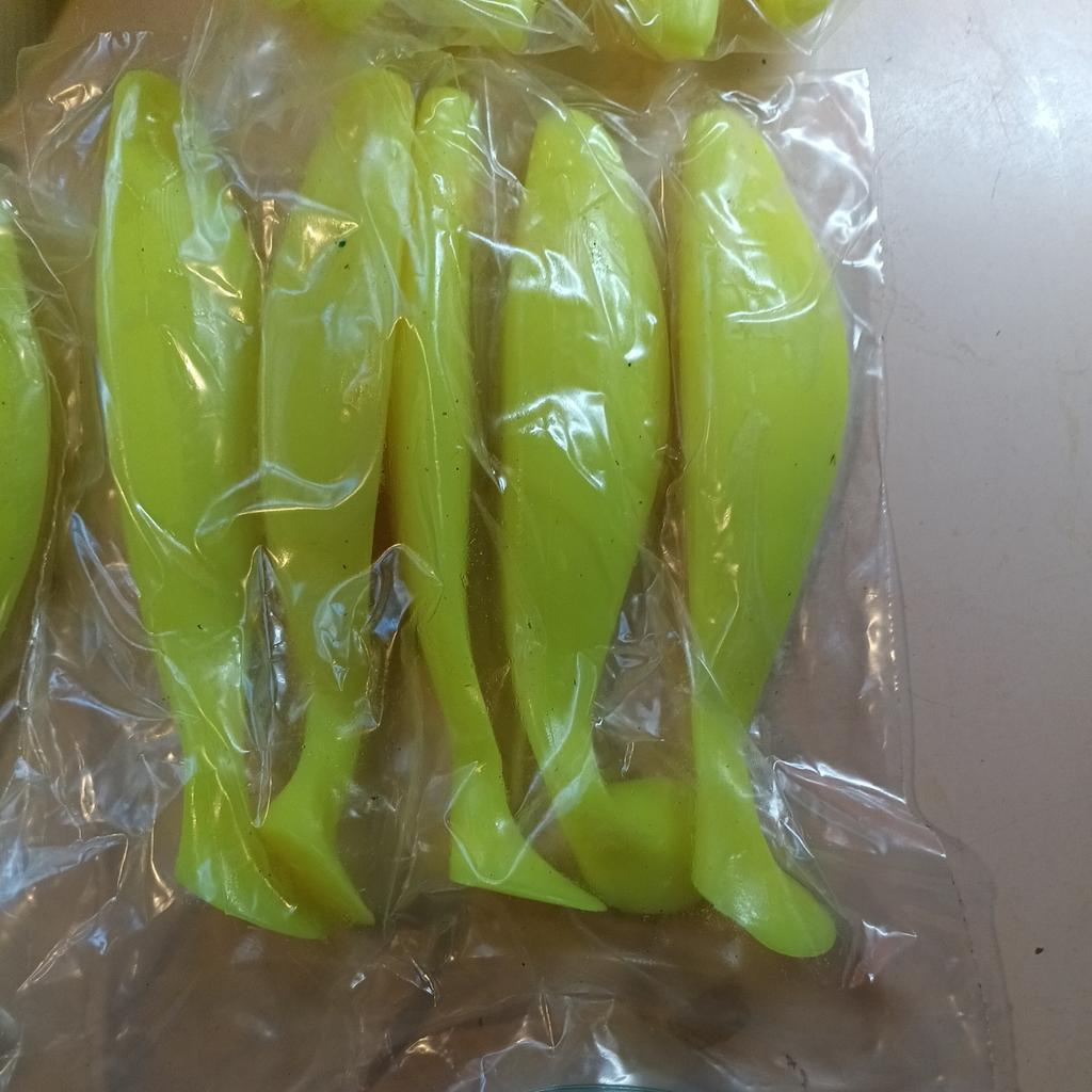 TWENTY! 6" Shad BODIES Paddle Tail Swimbait great for Umbrella Rig  Sassy Shad  - Image 3