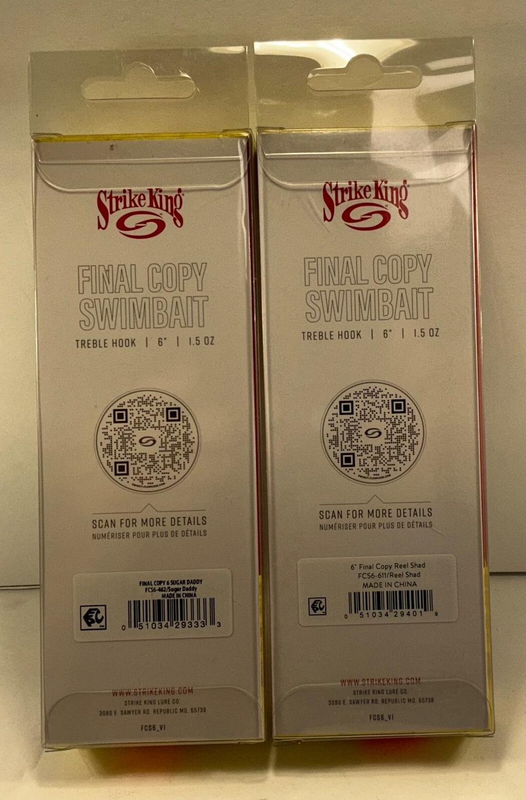 Strike King Final Copy Lures 6" 1.5 oz - Image 2