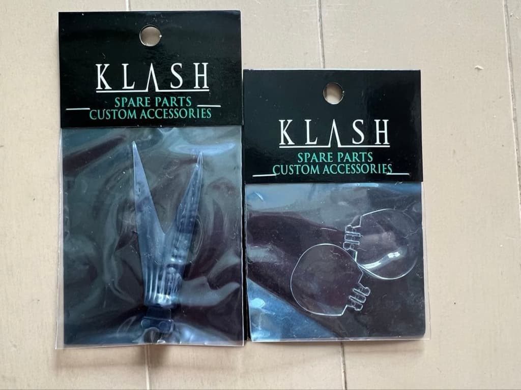 DRT KLASH9 LOW & TiNY KLASH LOW Swimbait Set with Spare Parts New - Image 2