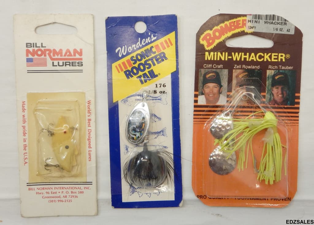 Lot of Fishing Lures - Strike King, Pop-It, Rapala, Twister, Rooster Tail - Image 6