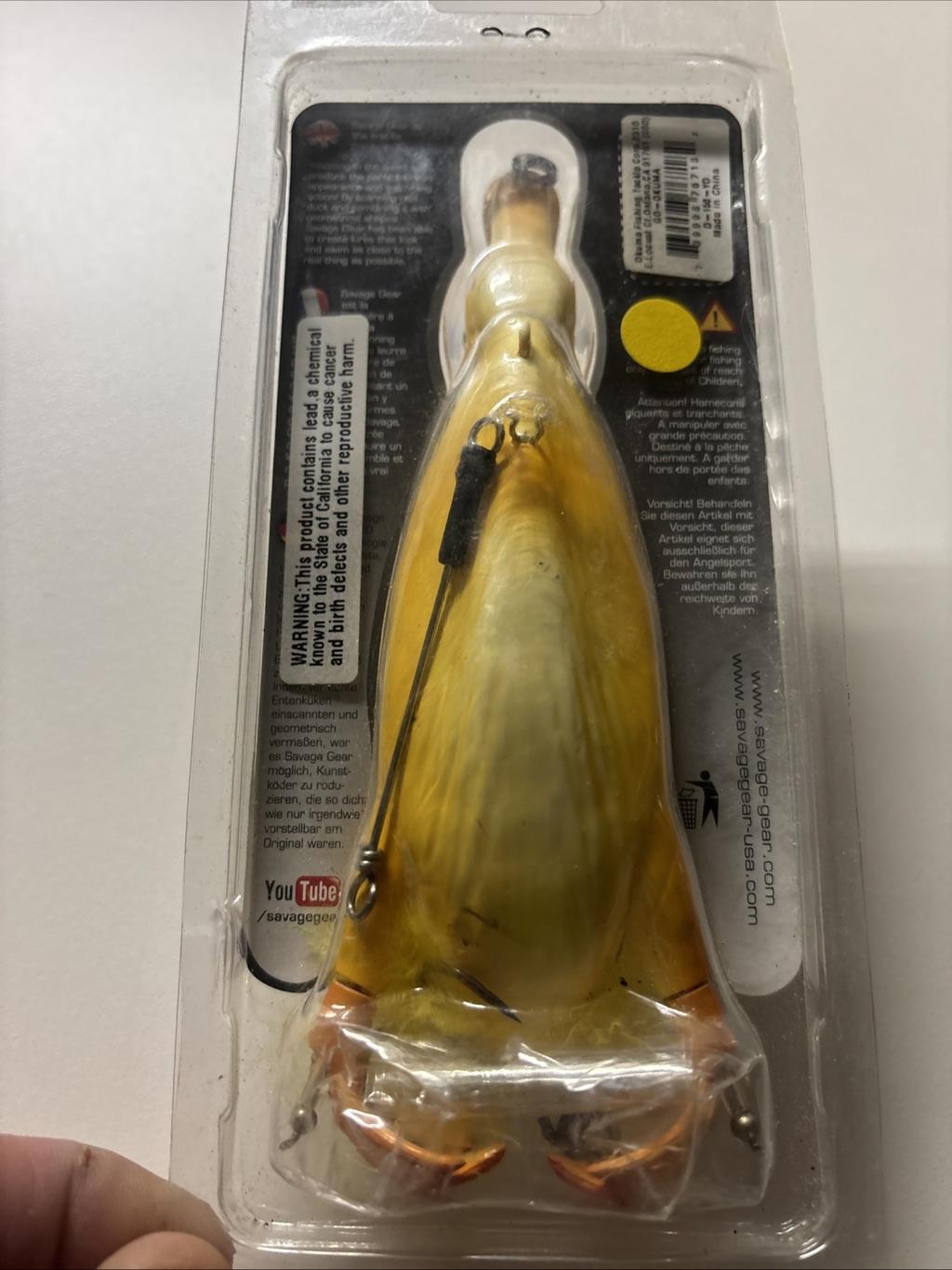 Savage Gear 3D Suicide Duck: Topwater/Wakebait/Buzzbait/Plopper D-150-YD - Image 3