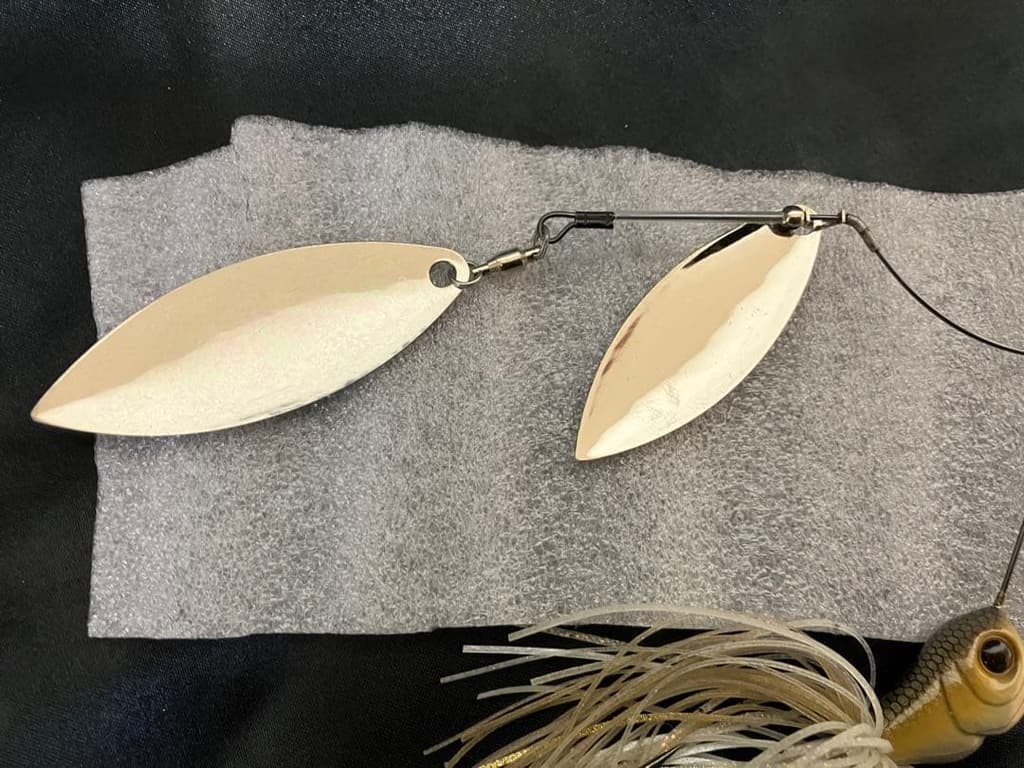 Evergreen D Zone Extreme Spinnerbait 3/4oz Gold/Green/Beige Set of 2 - Image 6