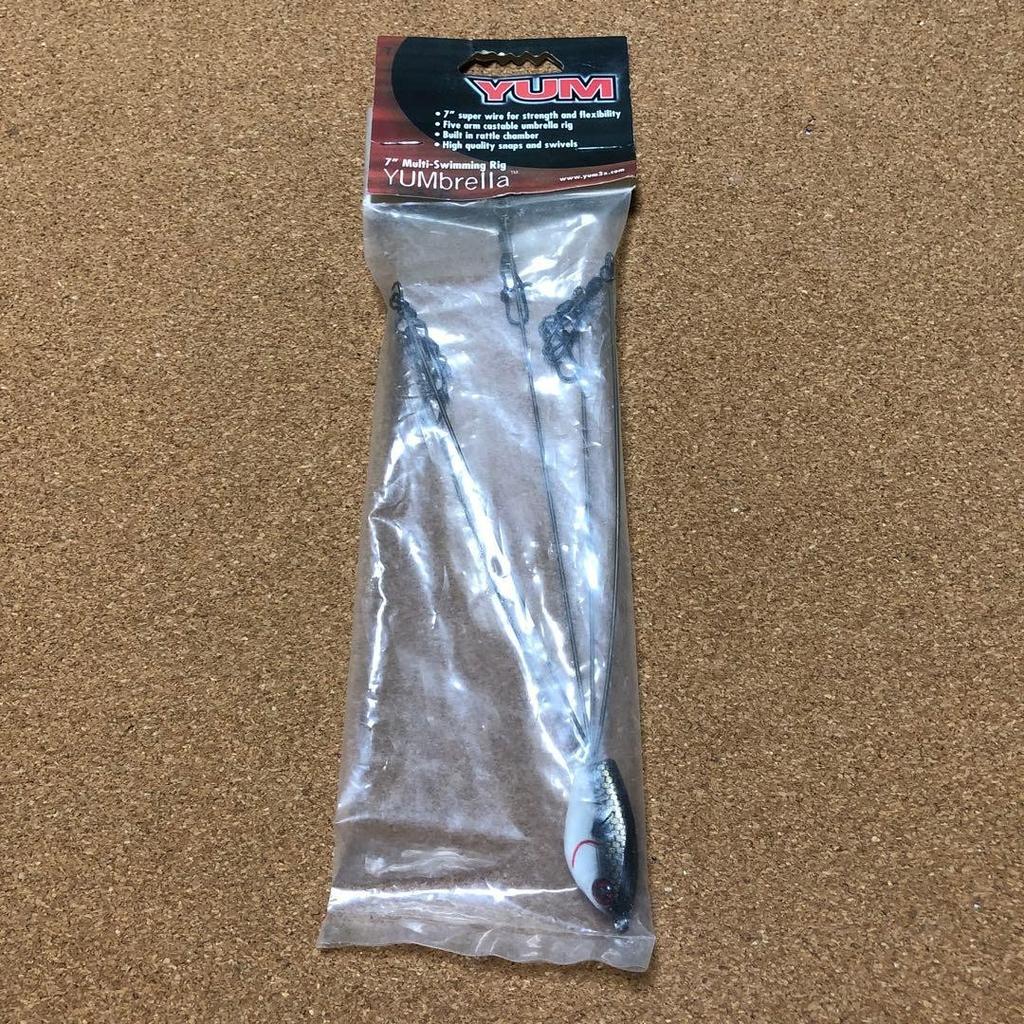YUM YUMbrella 7" Multi-Swimming Rig Alabama Rig 5-Wire - Image 1