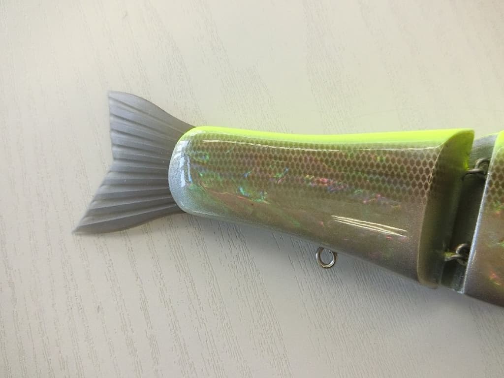 Roman Made Negotiator Swimbait Abalone Pattern Freshwater Saltwater Fish - Image 5