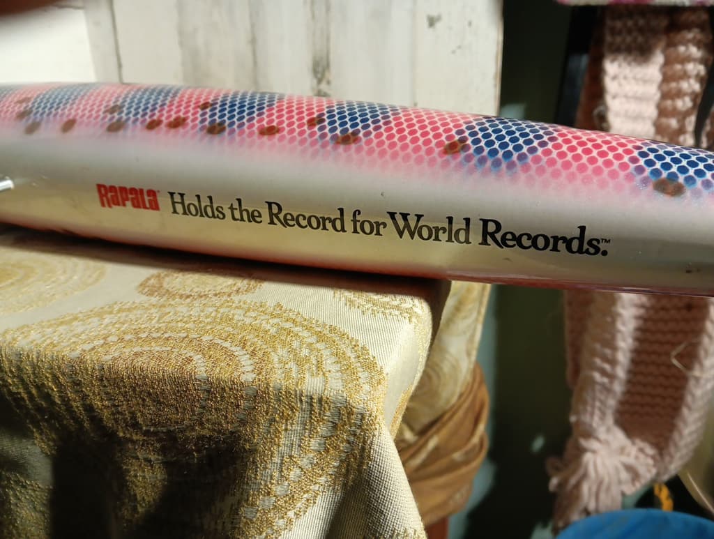 Rare Rapala Rainbow Trout Lurer Approx. 30inches - Image 4