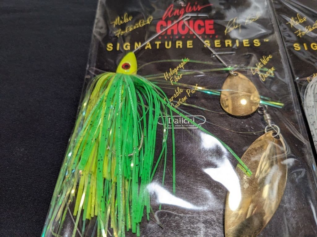 Angler's Choice Signature Series Spinnerbait 3/8oz Set of 2 Near Mint1 American - Image 2