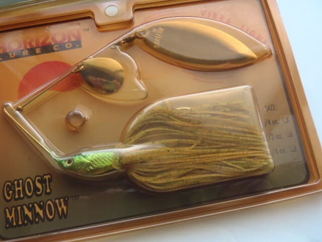 Horizon Ghost Minnow 1/4oz 1/2oz 2-piece set Near Mint Classic spinnerbait - Image 3