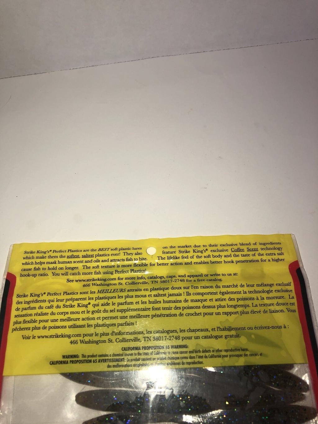 NEW STRIKE KING Perfect Plastics KVD Dream Shot 4 1/4" SHIPS N 24HRS - Image 10