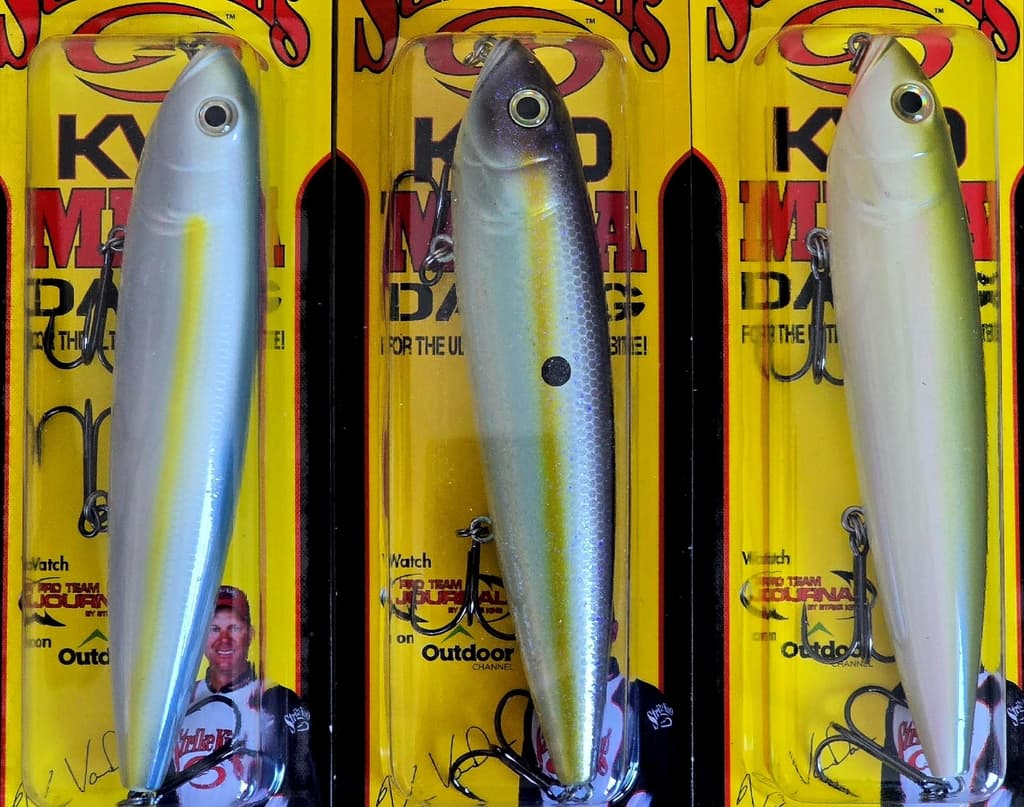 3-Strike King KVD Mega Dawg Topwater 6" 2 oz "Walk The Dog" Streamlined Profile - Image 2
