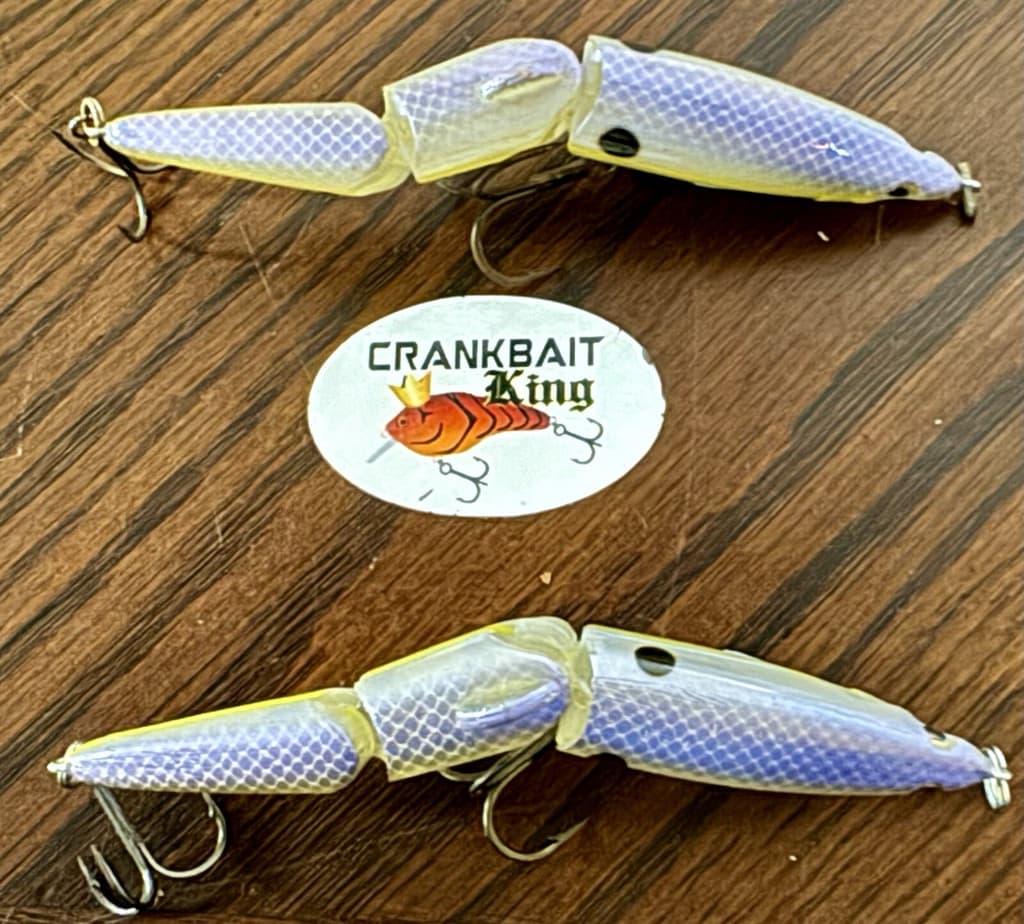 2 Strike King Sexy Swimmer Jointed Swimbait Fishing Lure no Sebile Magic Swimmer - Image 3