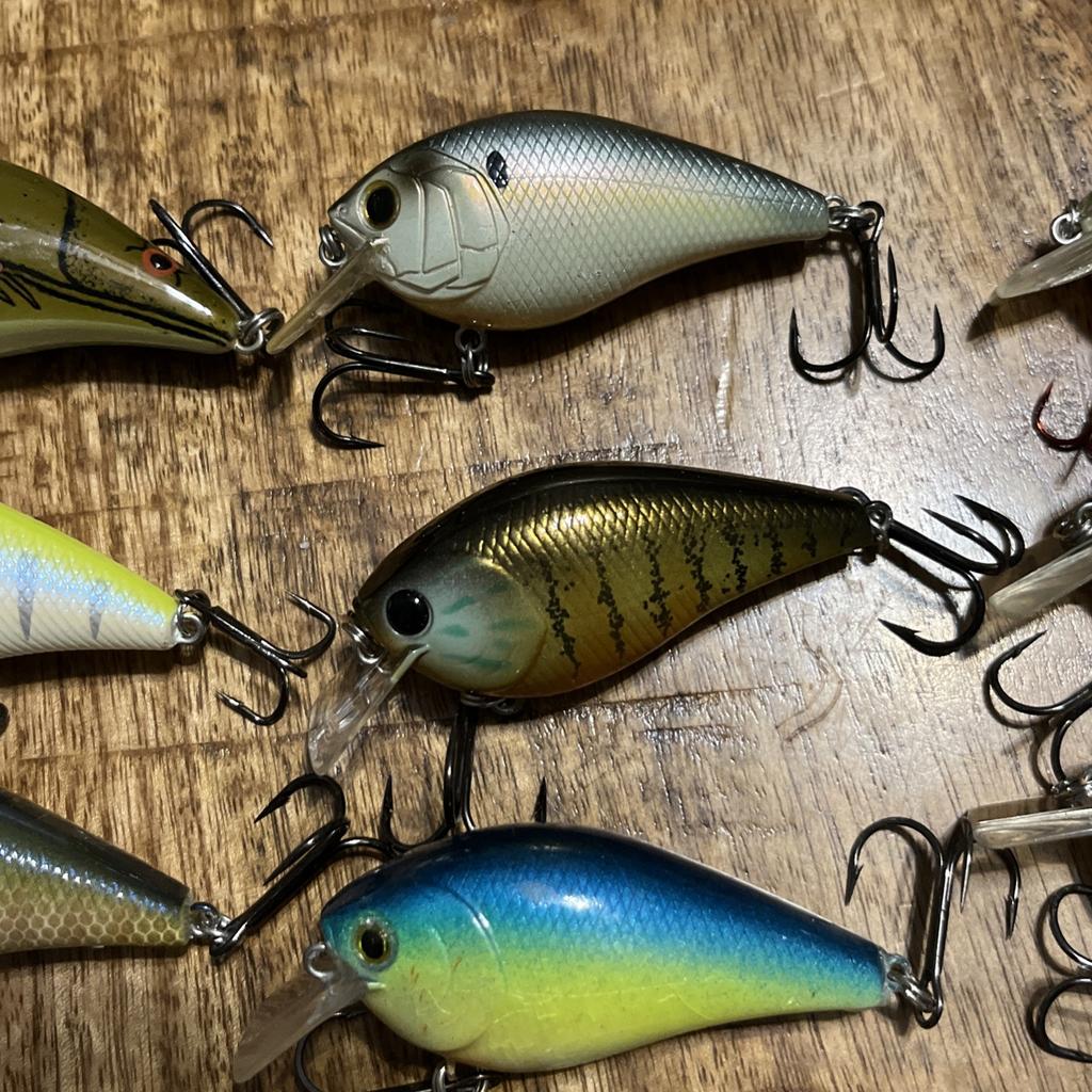 Lot Of 18 Squarebill Crankbaits Xcite Strike King Ark Unbranded No Combined Ship - Image 5