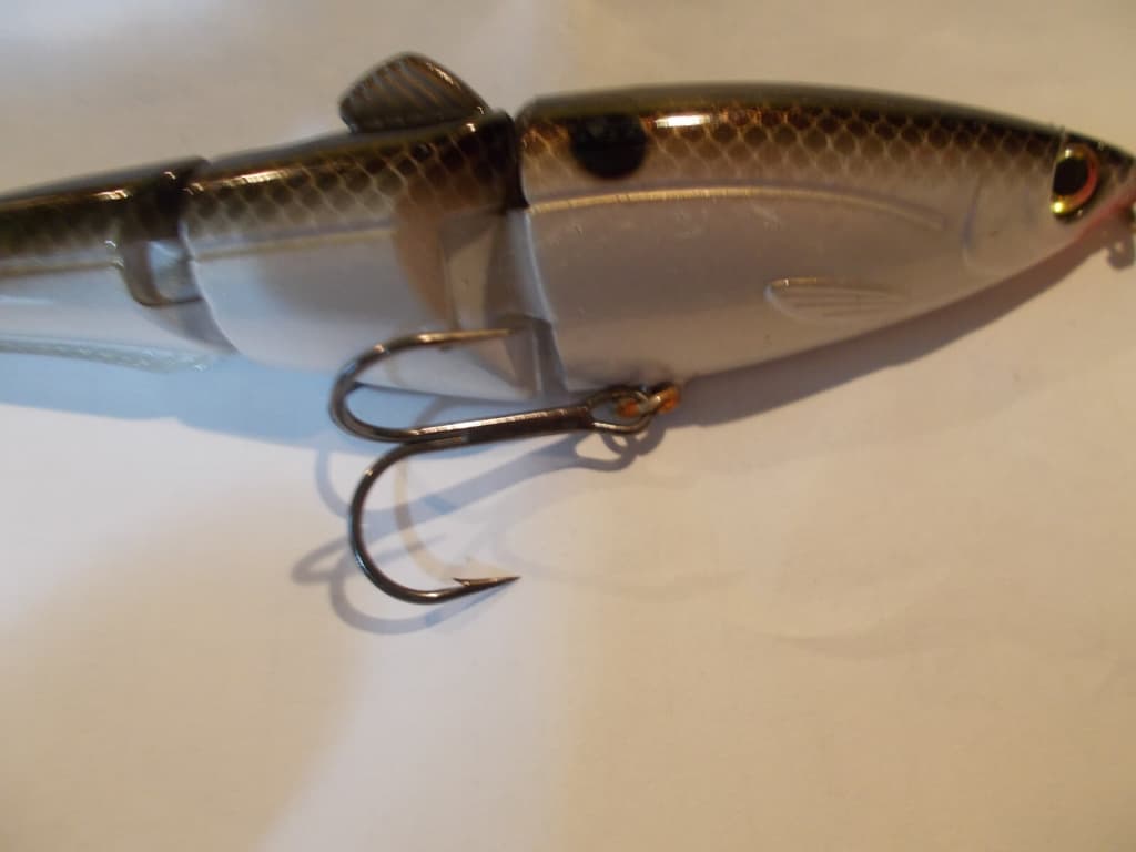 Strike King Sexy Swimmer Jointed Swimbait Fishing Lure free fast shipping - Image 2