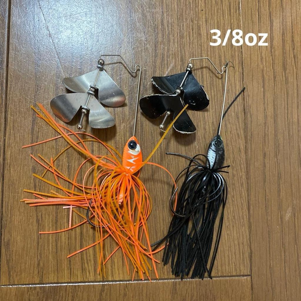 Evergreen Bubble Tornado Spinnerbait Set 1/2oz & 3/8oz Fishing Lure - Image 3