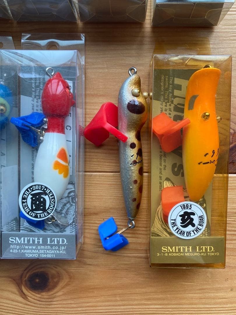 Hatleys Zodiac Lure Set, Vintage 1994, Wooden Balsa, Missing Dog Case - Image 6