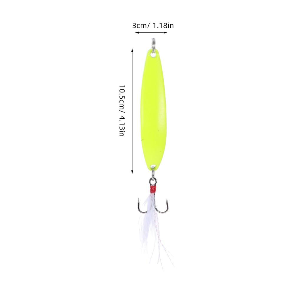 4 Pcs Glow in The Dark Fishing Lures Artificial Bait Accessories - Image 9