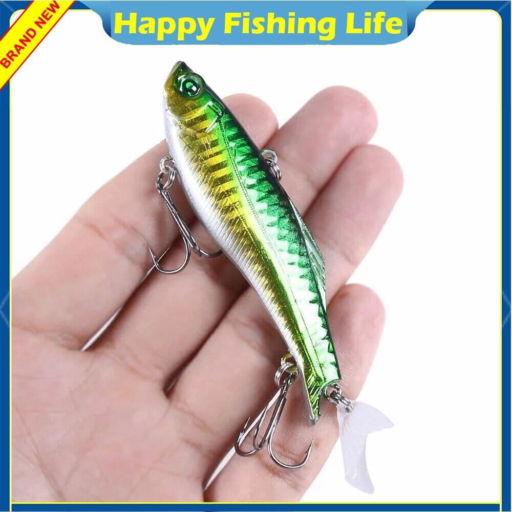 6PCS 8cm/22.5g Trolling Bait Swimbait Fishing Lure Bass Crankbait Tackle Wobbler - Image 5