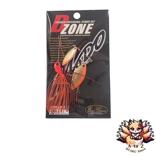 NEW Evergreen D-Zone Double Willow Leaf Spinnerbait 3/8oz Prespawn Dynamite #08 - Image 1