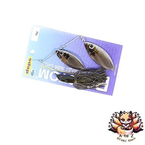 NEW Deps B Custom Double Wheelow 1oz Night Head Spinnerbait #05 - Image 1