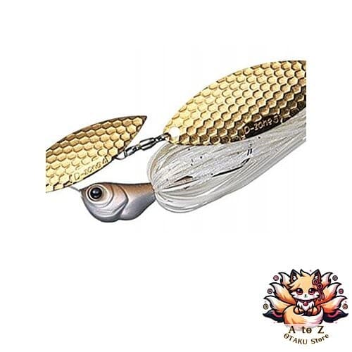 NEW Evergreen Spinnerbait D-Zone Double Willow Leaf 3/8oz Smelt Gold #15 - Image 1